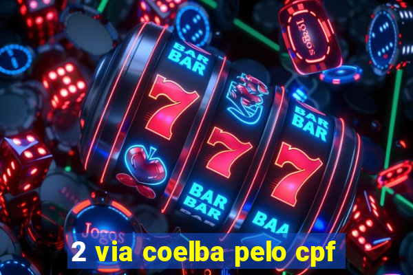 2 via coelba pelo cpf